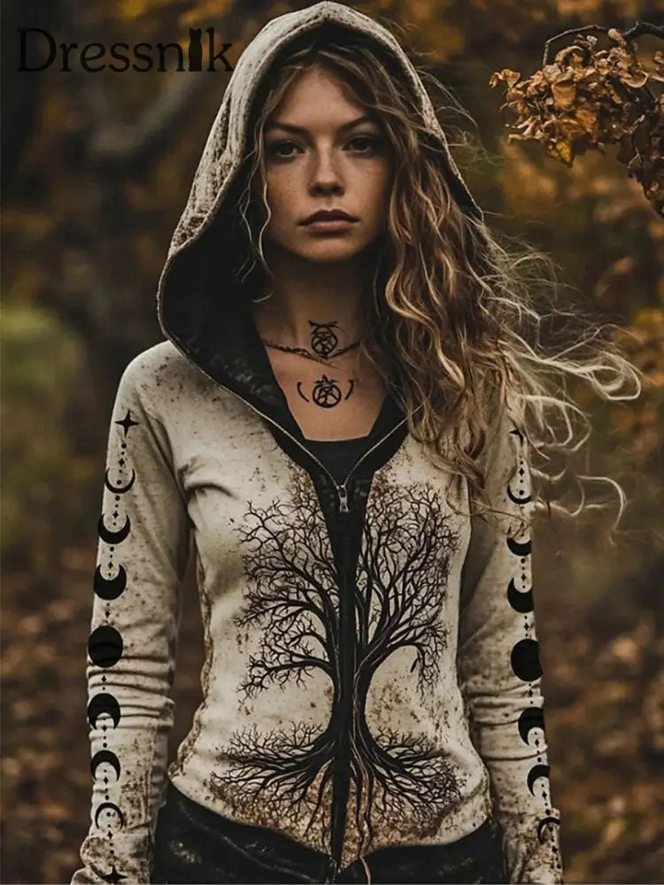 Frauen Wikinger Baum der Schwimmwesten Aprikose / S