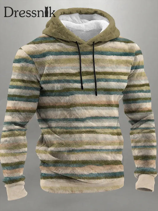 Geometrische Kunst Flanell Hoodie für Männer als bild / S