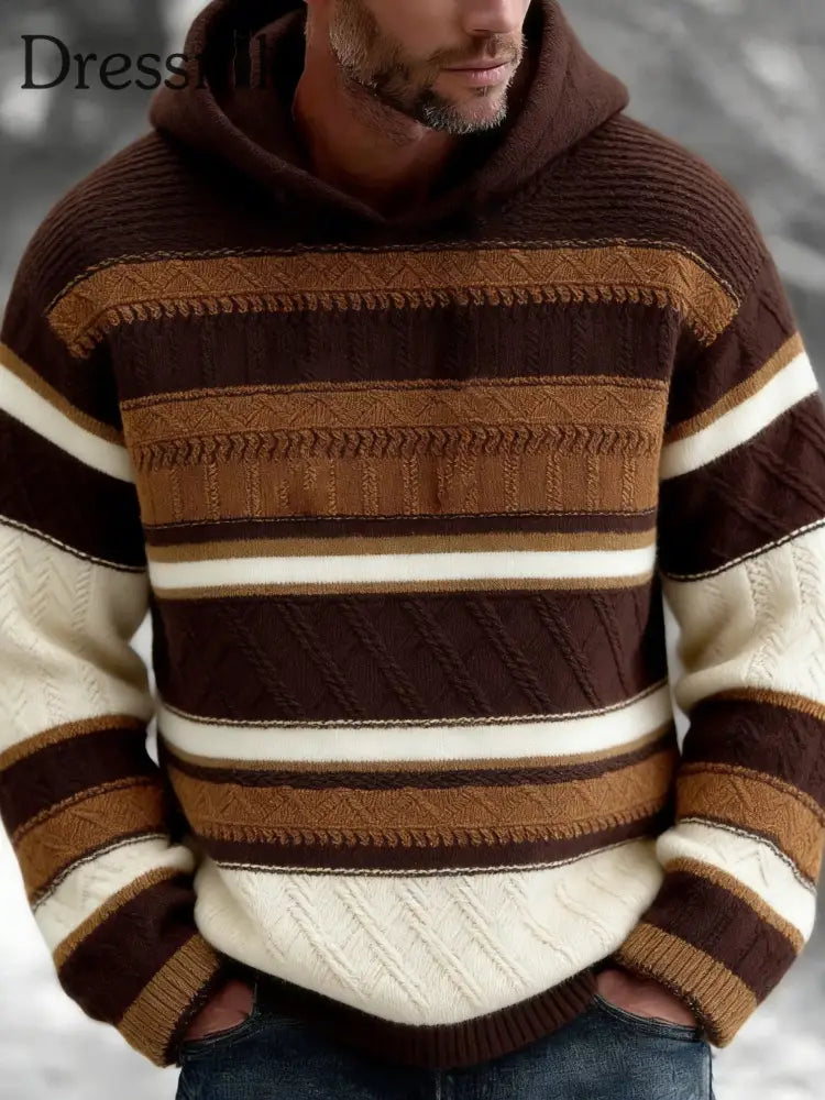 Geometrische Kunst Hoodie für Männer als bild / S