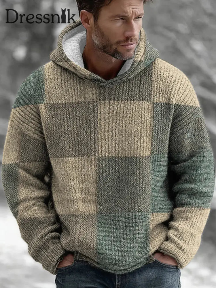 Geometrische Kunst Hoodie für Männer als bild / S