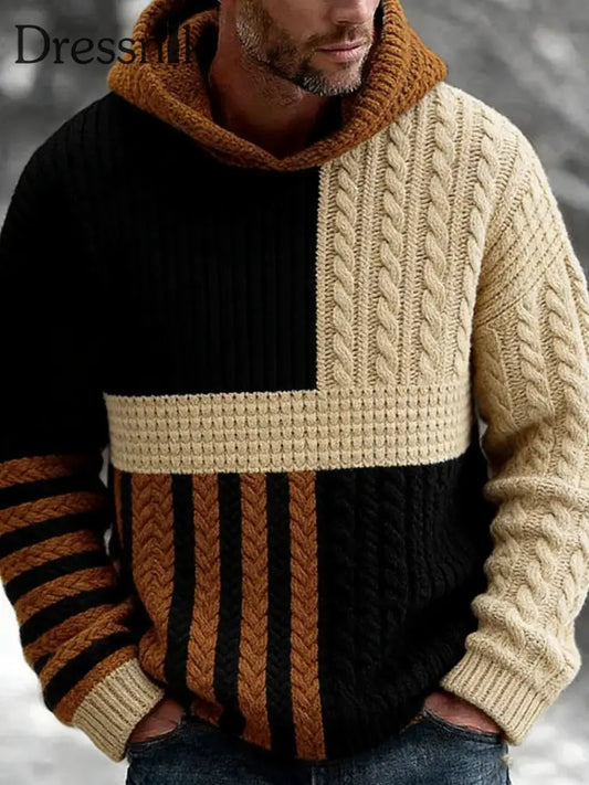 Geometrische Kunst Hoodie für Männer als bild / S