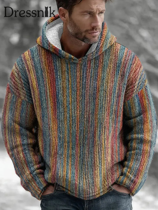 Geometrische Kunst Hoodie für Männer als bild / S