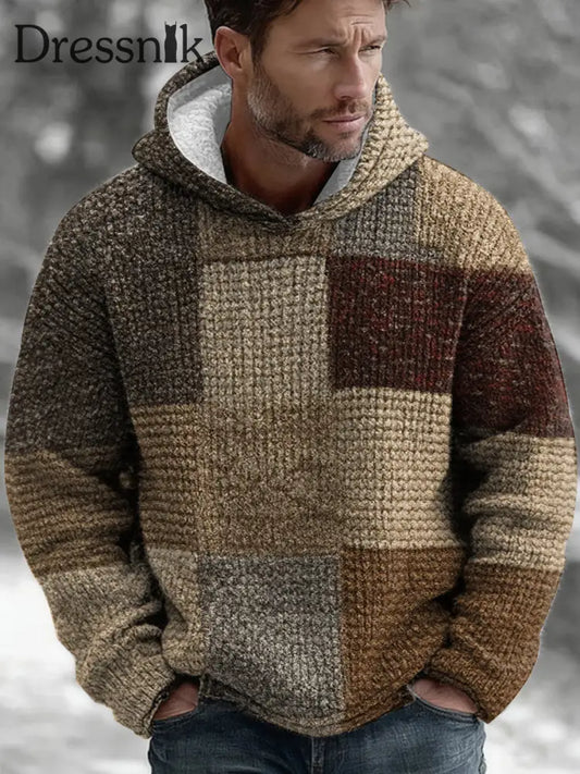 Geometrische Kunst Hoodie für Männer als bild / S