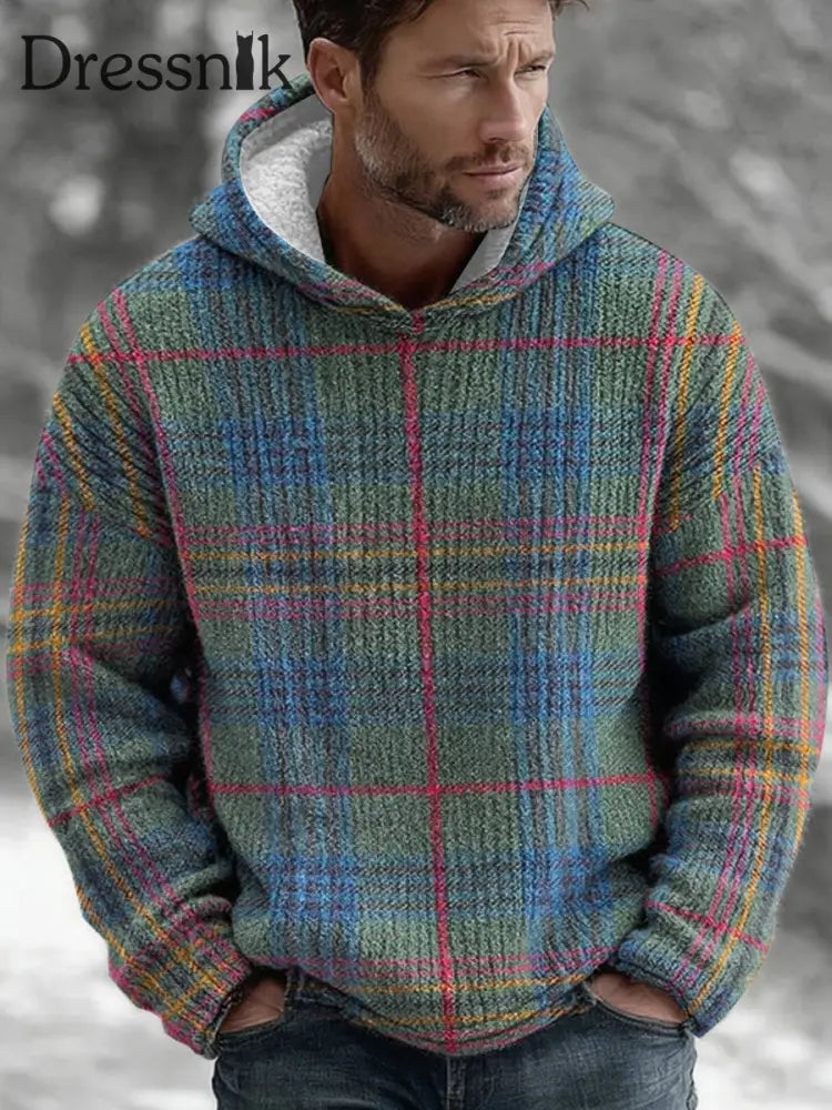 Geometrische Kunst Hoodie für Männer als bild / S