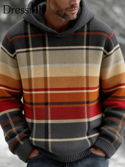 Geometrische Kunst Hoodie für Männer als bild / S