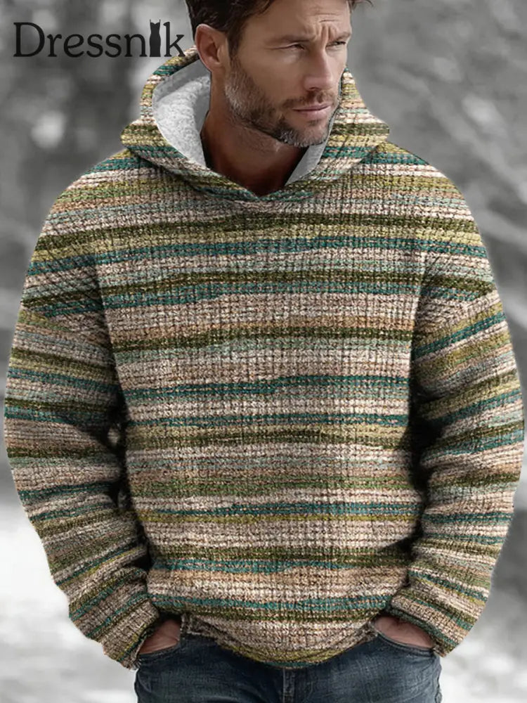 Geometrische Kunst Hoodie für Männer als bild / S