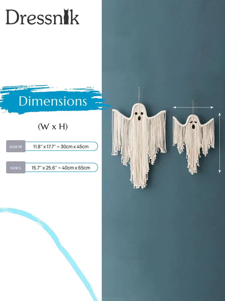 Halloween weben Geister Wand dekorationen