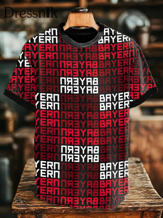 Herren Bayern München T-Shirt mit kurzen Ärmeln als bild / S