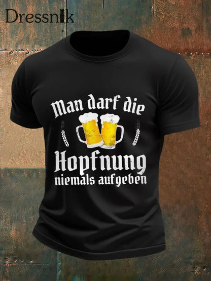 Herren Bier liebhaber Casual T-Shirt