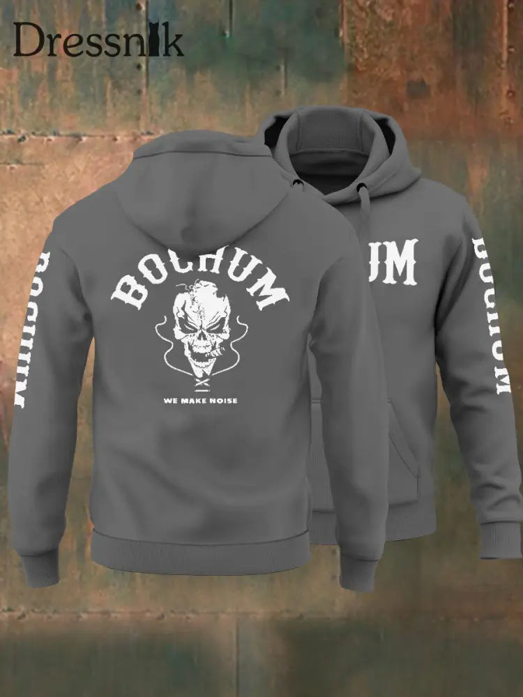 Herren Bochum Wir machen Lärm Hoodie Grau / S