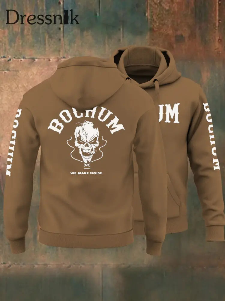Herren Bochum Wir machen Lärm Hoodie Khaki / S