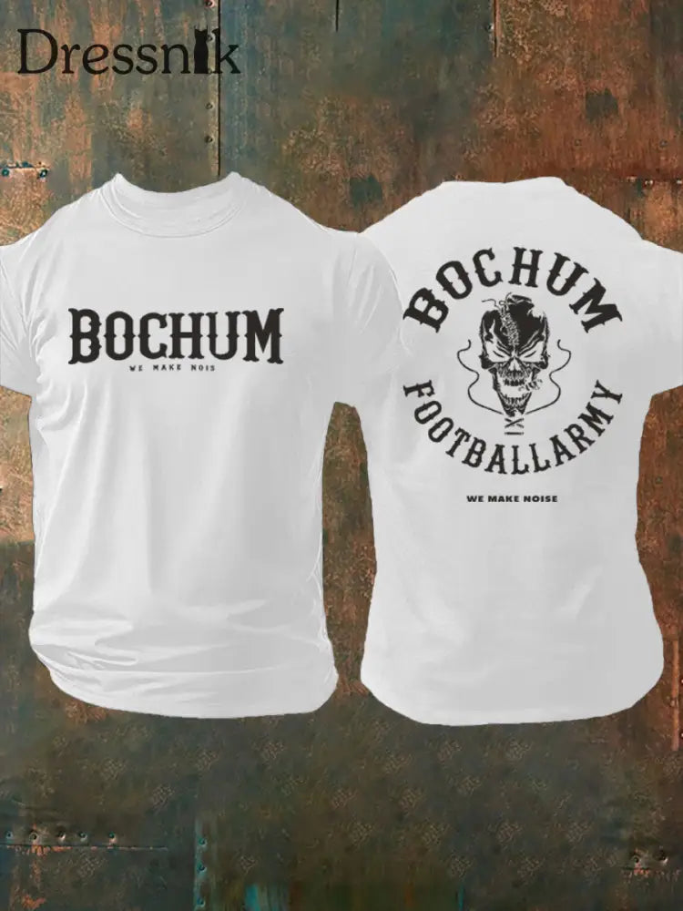 Herren Bochum Wir machen Lärm T-Shirt Weiß / S