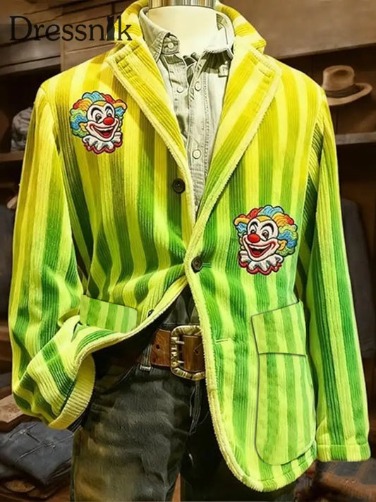 Herren Cologne Carnival Print Casual Anzüge als bild / S