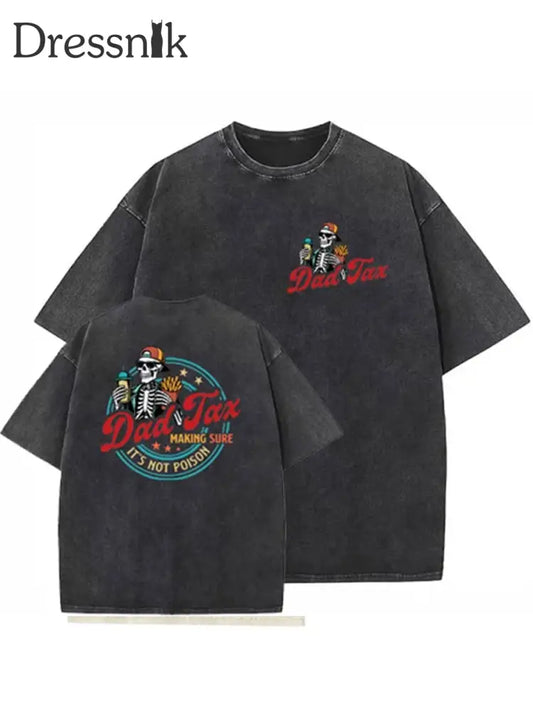 Herren DAD TAX T-Shirt Schwarz / S