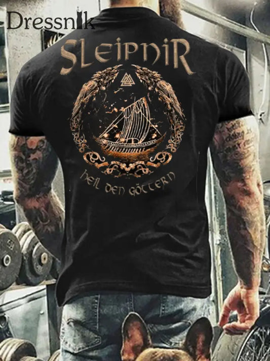 Herren Deutschland bedrucktes lässiges T-Shirt A / S