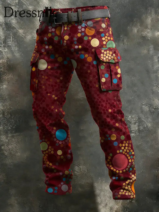 Herren-Deutschland Kölner Karneval bedruckte Hose als bild / S