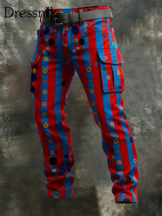 Herren-Deutschland Kölner Karneval bedruckte Hose als bild / S