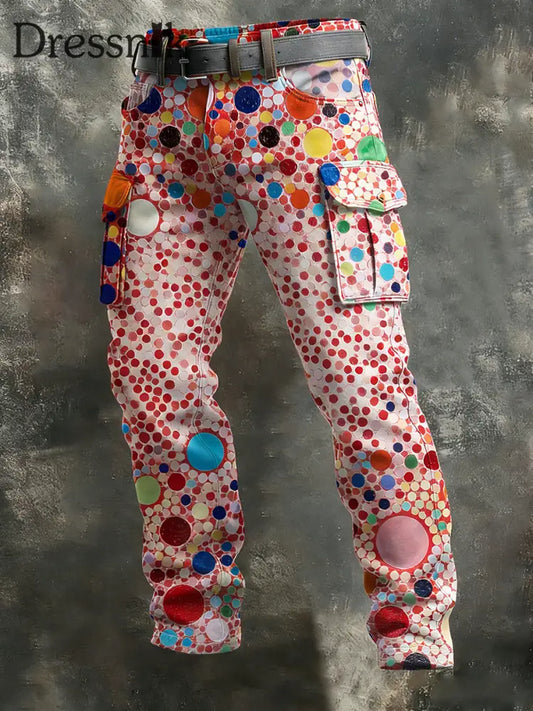 Herren-Deutschland Kölner Karneval bedruckte Hose als bild / S