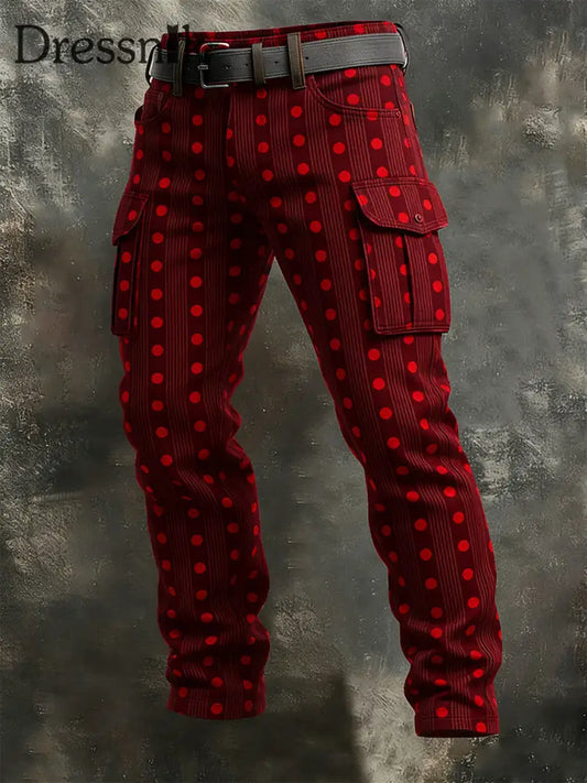 Herren-Deutschland Kölner Karneval bedruckte Hose als bild / S