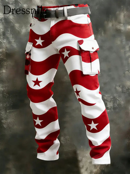 Herren-Deutschland Kölner Karneval bedruckte Hose als bild / S