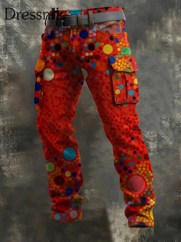 Herren-Deutschland Kölner Karneval bedruckte Hose als bild / S