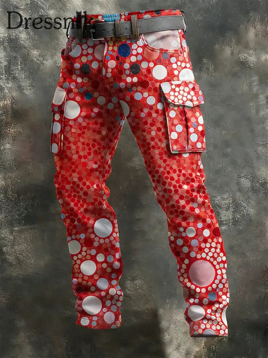 Herren-Deutschland Kölner Karneval bedruckte Hose als bild / S