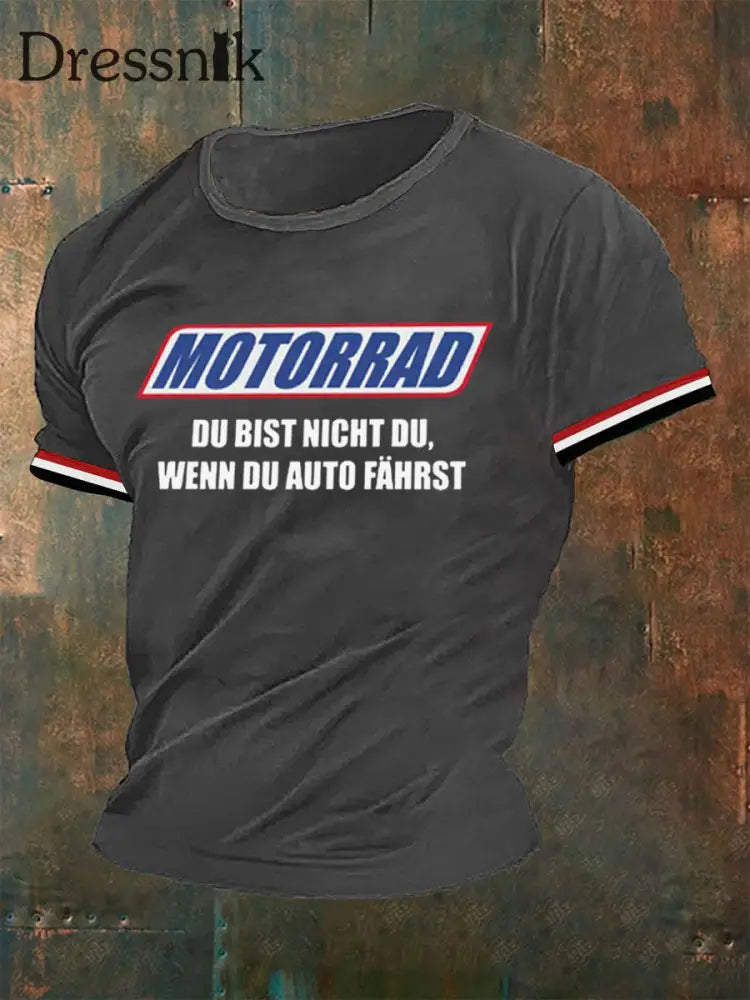 Herren Du bist nicht T-Shirt Grau / S
