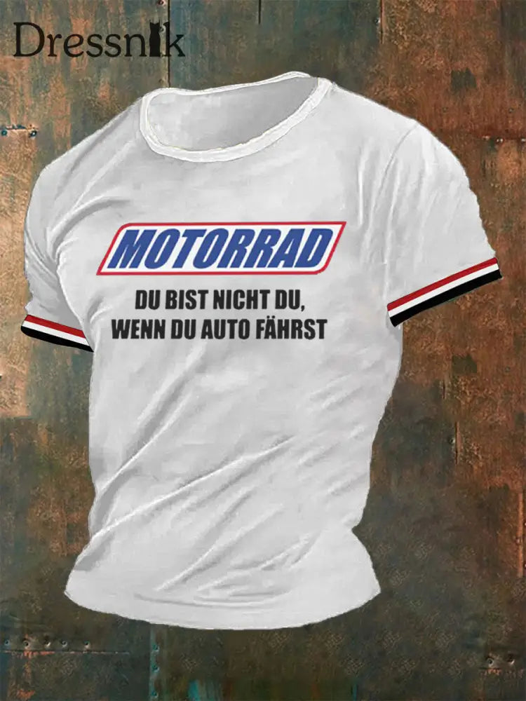 Herren Du bist nicht T-Shirt Weiß / S