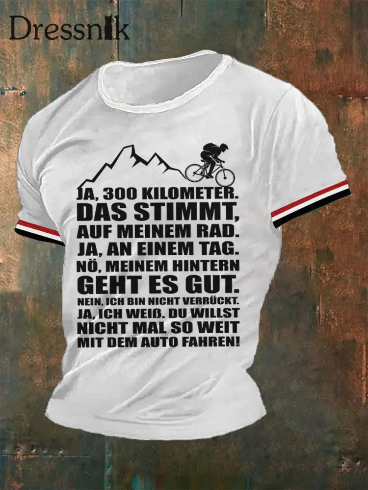 Herren Du Willst Nicht Mal So Weit Mit Dem Auto Fahren T-Shirt Weiß / S