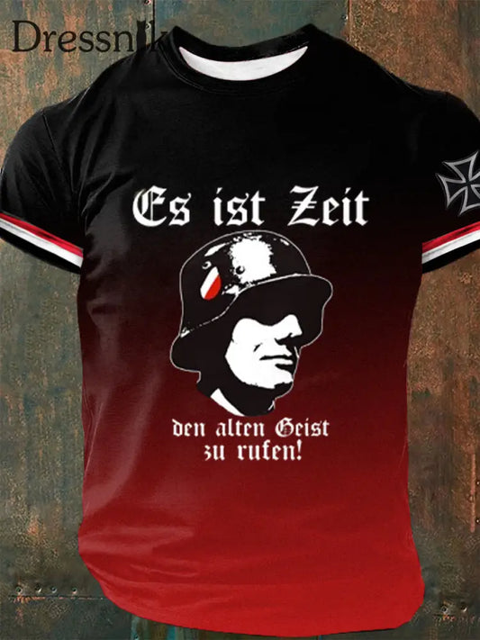 Herren Es wird Zeit die alten Geister zu rufen! Bedrucktes Kurzarm-T-Shirt als bild / S