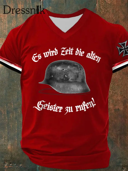 Herren Es wird Zeit die alten Geister zu rufen! Bedrucktes T-Shirt Weiß / S