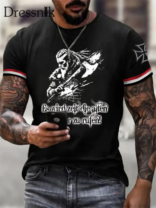 Herren Es wird Zeit die alten Geister zu rufen! T-Shirt kurze Ärmel Schwarz / S