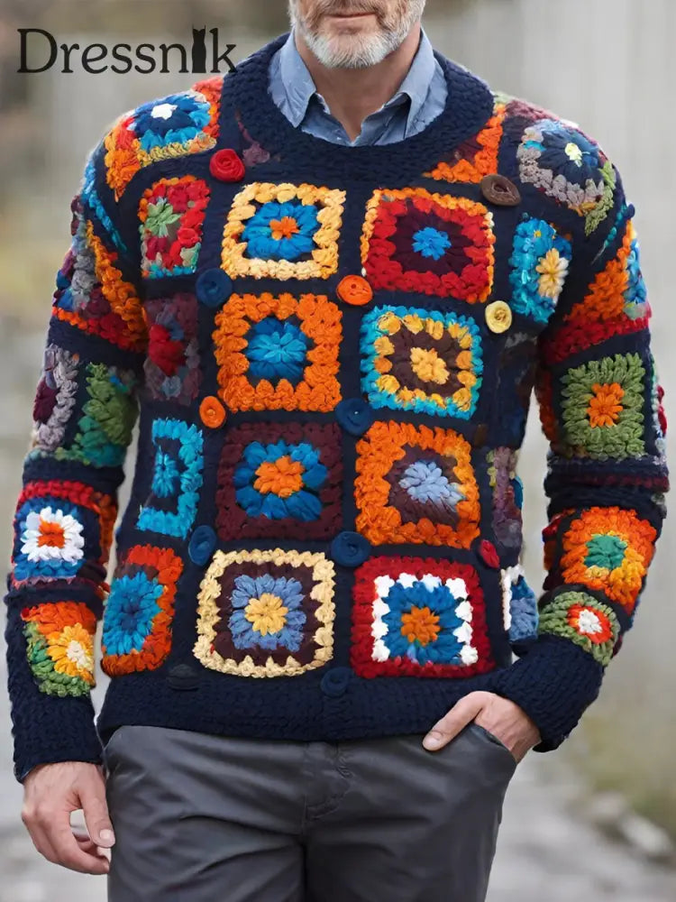 Herren Herbst und Winter Geometrische Tops als bild / S