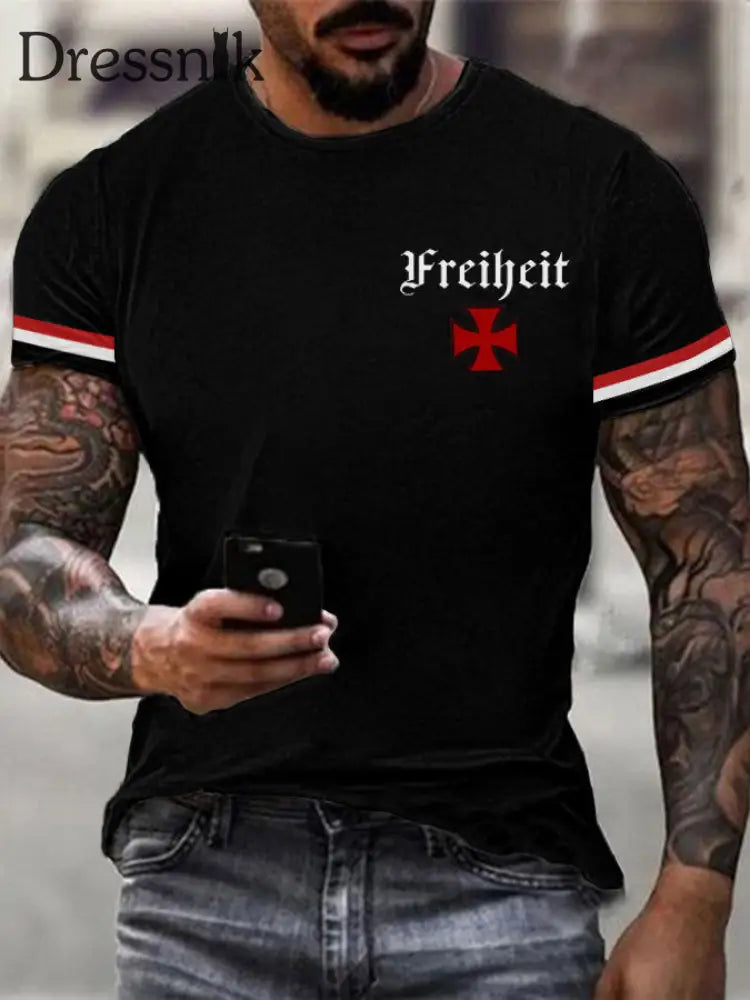 Herren Heute Tolerant Morgen Fremd Im Eigen Land Tshirt