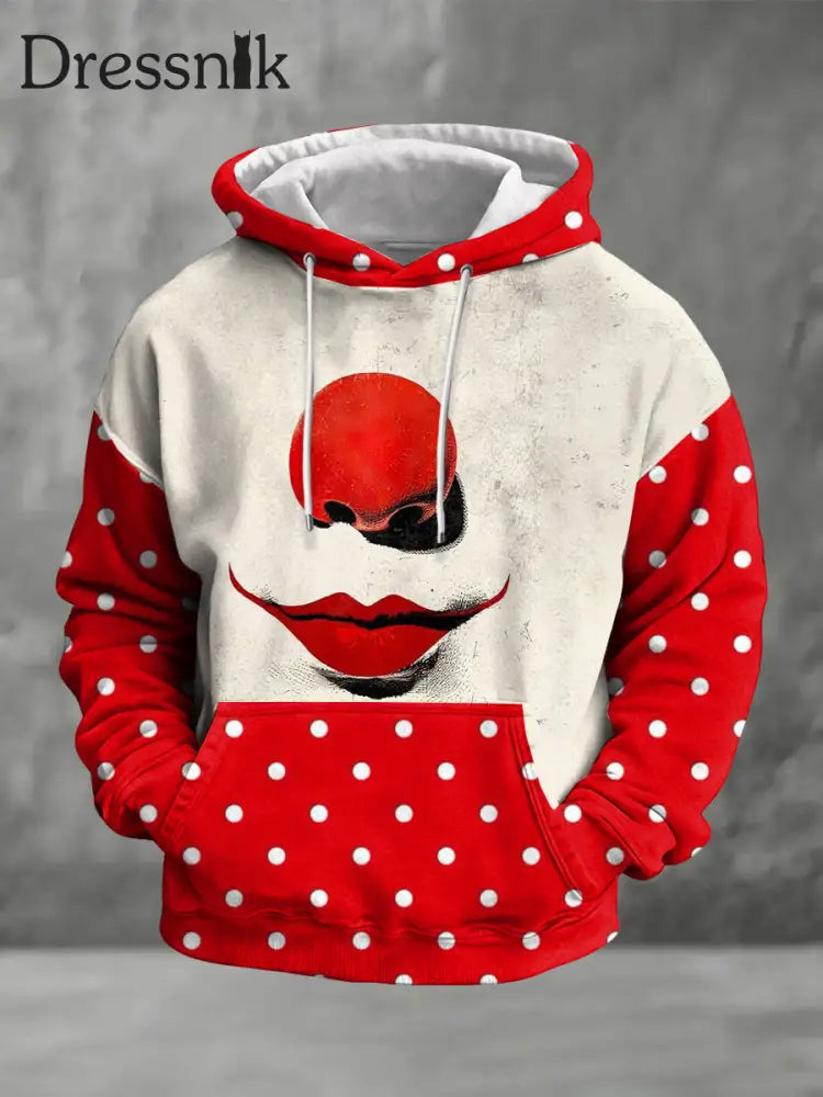Herren Kölner Karneval Übergroßer Hoodie als bild / S