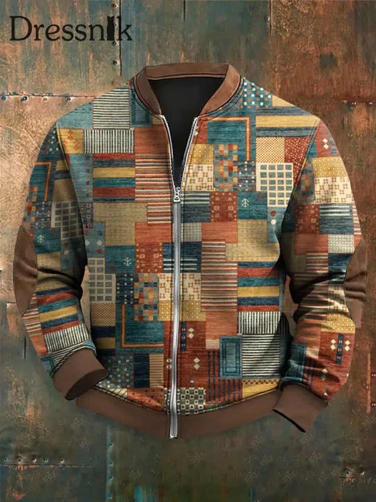 Herren Lässige bequeme Oberbekleidung mit langen Ärmeln als bild / S