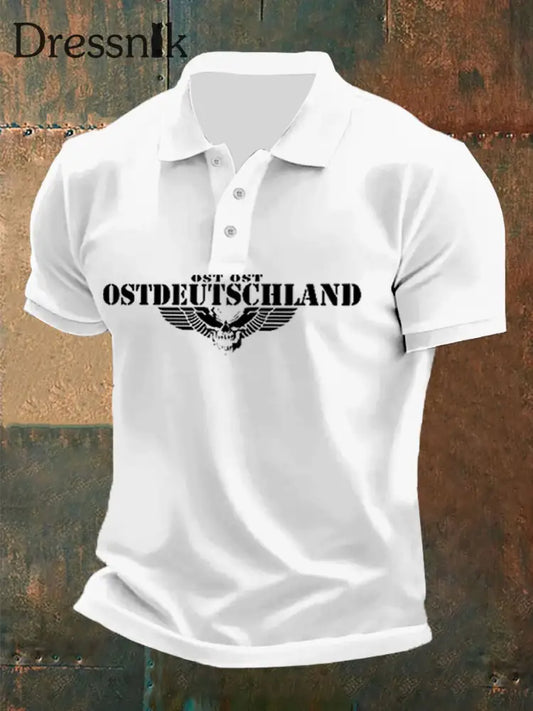 Herren Ostdeutschland - Skull Wing Drei-Knopf-Tweed-Oberteil Weiß / S