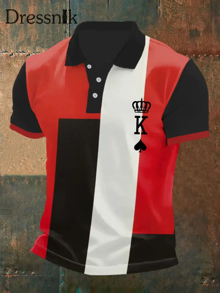 Herren Poker T-Shirt als bild / S