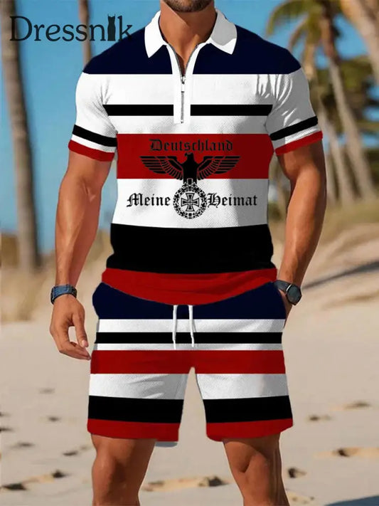 Herren-Polos ets für meine Heimat Ost deutschland als bild / S