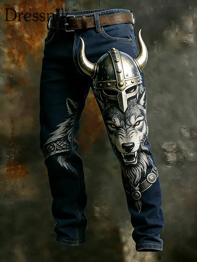 Herren Retro Business Style Freizeit hose