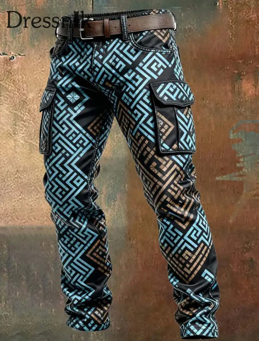 Herren Retro Business Style Freizeit hose A / S