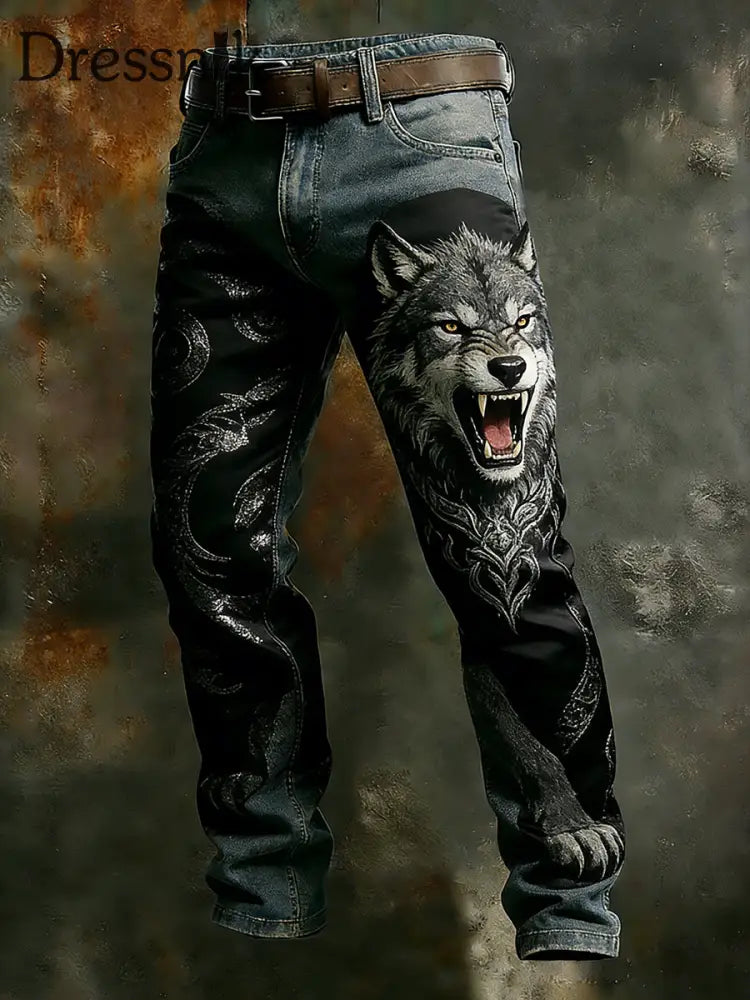 Herren Retro Business Style Freizeit hose A / S