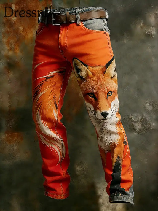 Herren Retro Business Style Freizeit hose A / S