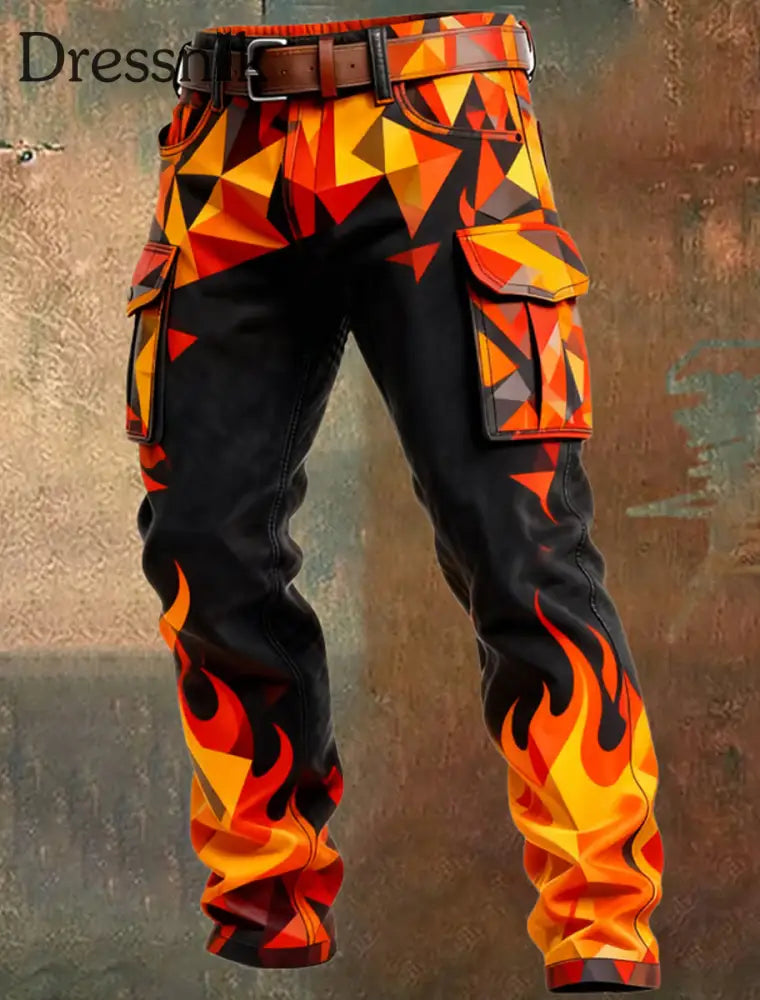 Herren Retro Business Style Freizeit hose A / S