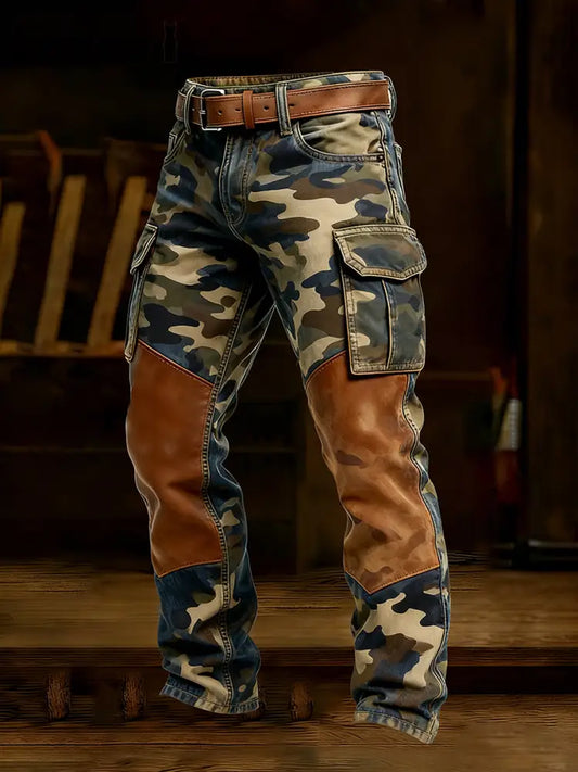 Herren Retro Business Style Freizeit hose A / S