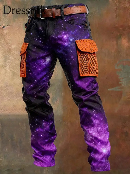 Herren Retro Business Style Freizeit hose A / S