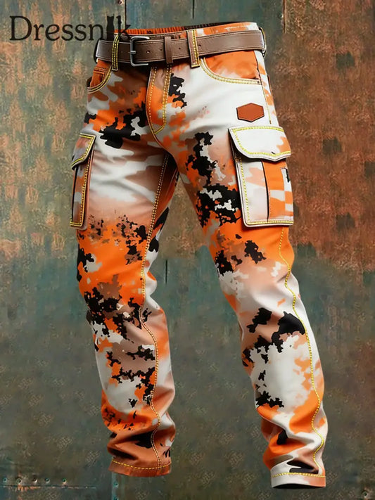 Herren Retro Business Style Freizeit hose A / S