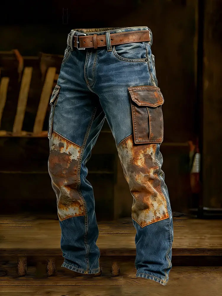 Herren Retro Business Style Freizeit hose A / S