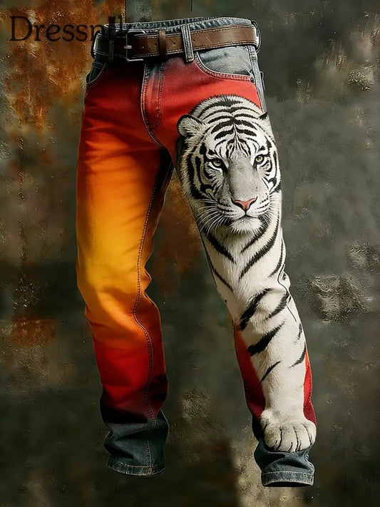 Herren Retro Business Style Freizeit hose A / S