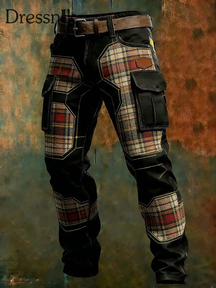 Herren Retro Business Style Freizeit hose A / S